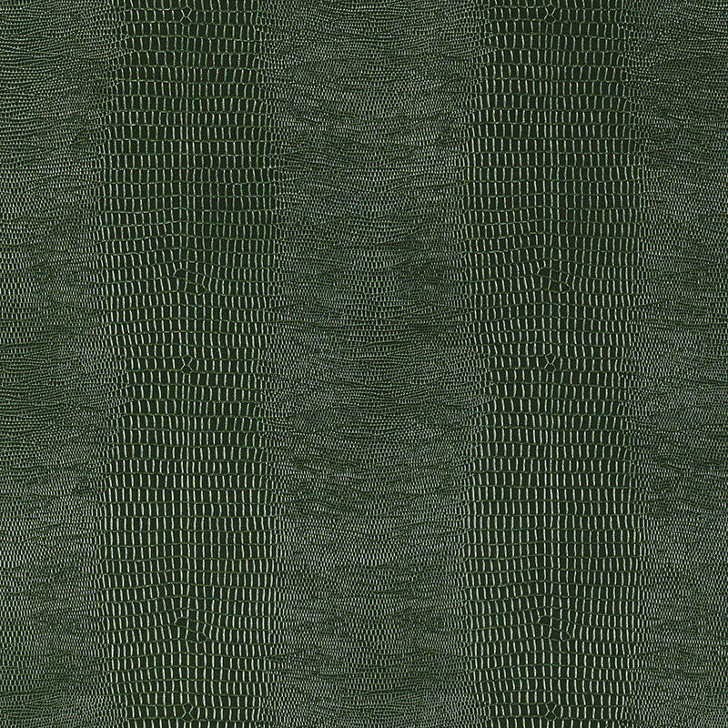 Schumacher Komodo Wallpaper / Forest Green