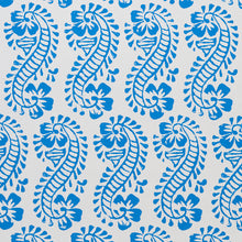 Load image into Gallery viewer, Schumacher Lani Wallpaper / Blue