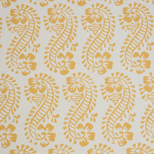 Schumacher Lani Wallpaper / Gold