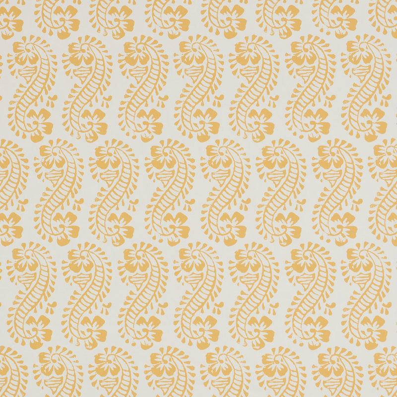 Schumacher Lani Wallpaper / Gold