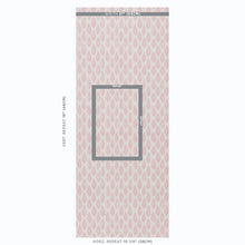 Load image into Gallery viewer, Schumacher Leaf Wallpaper / Pink