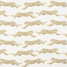 Load image into Gallery viewer, Schumacher Leaping Leopards Wallpaper / Sand