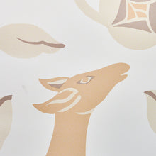 Load image into Gallery viewer, Schumacher Les Gazelles Au Bois Vinyl Wallpaper / Natural