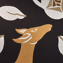 Load image into Gallery viewer, Schumacher Les Gazelles Au Bois Vinyl Wallpaper / Noir