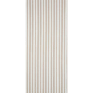 Schumacher Linen Stripe Wallpaper / Sand