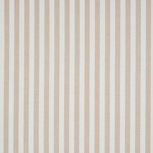 Schumacher Linen Stripe Wallpaper / Sand