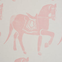 Load image into Gallery viewer, Schumacher Marwari Horse Wallpaper / Pink
