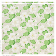 Load image into Gallery viewer, Schumacher Nasturtium Wallpaper / Stone