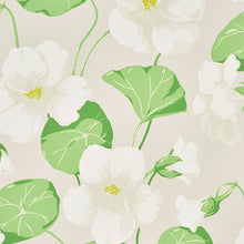 Load image into Gallery viewer, Schumacher Nasturtium Wallpaper / Stone