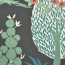 Load image into Gallery viewer, Schumacher Pandora Wallpaper / Onyx &amp; Jade