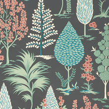 Load image into Gallery viewer, Schumacher Pandora Wallpaper / Onyx &amp; Jade