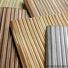 Load image into Gallery viewer, Schumacher Rimini Rib Wallpaper / Warm Clay
