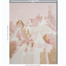 Load image into Gallery viewer, Schumacher Steps Wallpaper / Rose &amp; Camel