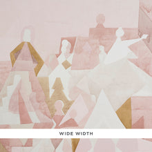 Load image into Gallery viewer, Schumacher Steps Wallpaper / Rose &amp; Camel