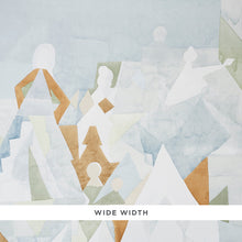 Load image into Gallery viewer, Schumacher Steps Wallpaper / Sky &amp; Saddle