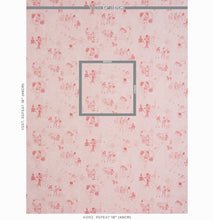 Load image into Gallery viewer, Schumacher Toile De Femmes Wallpaper / Poppy