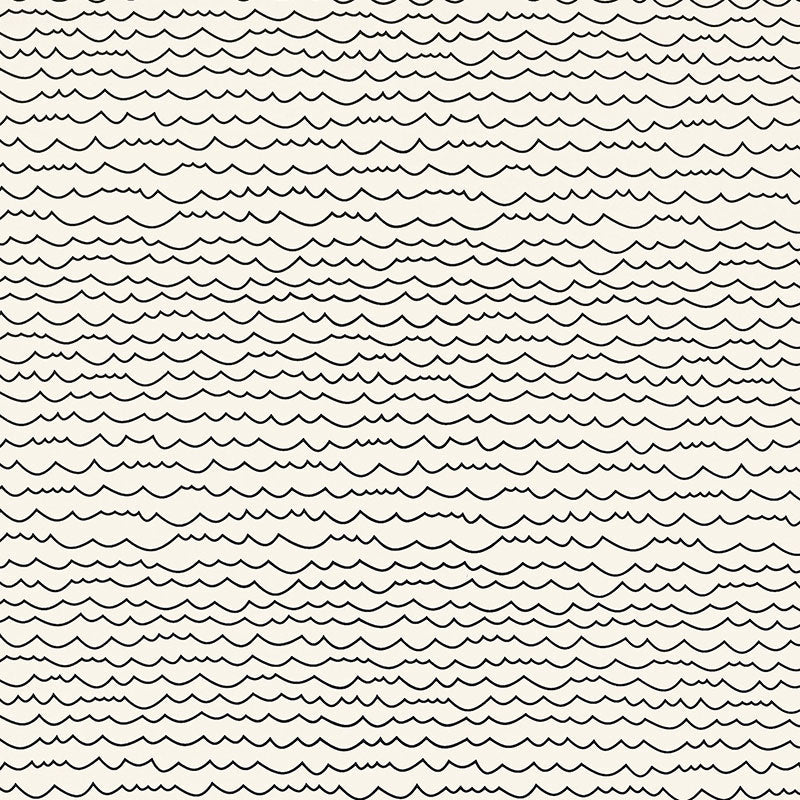 Schumacher Waves Wallpaper 5007461 / Black & White