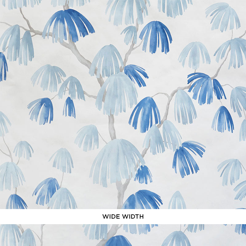 Schumacher Weeping Pine Wallpaper 5008331 / Slate