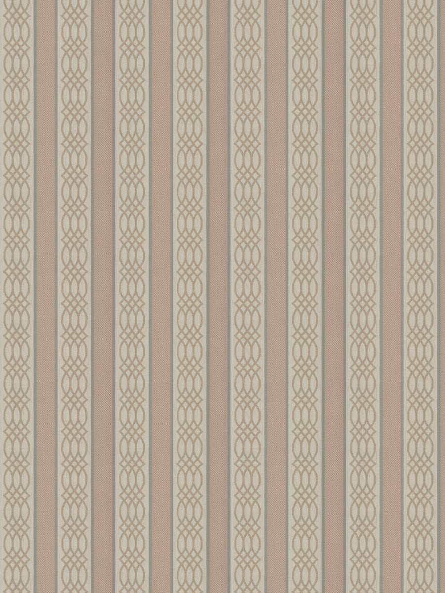 4 Colorways Stripe Trellis Upholstery Fabric Blush Gray Beige Black Green