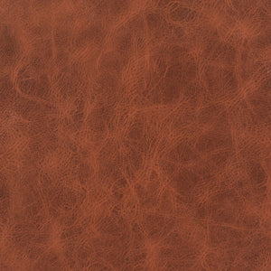 Rusty Brown Faux Leather Vinyl, Fabric Bistro, Columbia