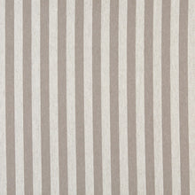 Load image into Gallery viewer, Essentials Heavy Duty Upholstery Stripe Fabric / Beige White