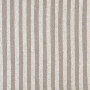 Essentials Heavy Duty Upholstery Stripe Fabric / Beige White
