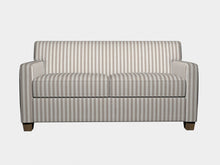 Load image into Gallery viewer, Essentials Heavy Duty Upholstery Stripe Fabric / Beige White