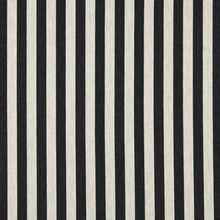 Load image into Gallery viewer, Essentials Heavy Duty Upholstery Stripe Fabric / Black White