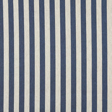 Load image into Gallery viewer, Essentials Heavy Duty Upholstery Stripe Fabric / Blue White