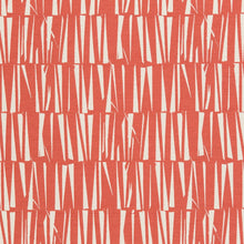 Load image into Gallery viewer, Essentials Upholstery Drapery Stripe Fabric / Coral