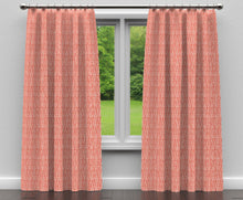 Load image into Gallery viewer, Essentials Upholstery Drapery Stripe Fabric / Coral