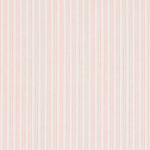 Essentials Outdoor Acrylic Stripe Upholstery Fabric Coral White / 30090-03