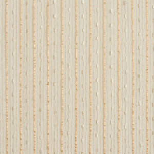 Essentials Sheer Fade Resistance Performance Drapery Stripe Fabric Cream / Wheat