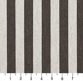 Charcoal, Brown, Tan, And Pistachio Stripes On White Fabric - Multi  Checkered Sand Stripes Fabric By The Yard – Pip Supply