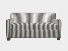 Load image into Gallery viewer, Essentials Heavy Duty Upholstery Stripe Fabric / Gray White