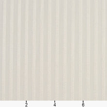 Load image into Gallery viewer, Essentials Sheer Fade Resistance Performance Drapery Stripe Fabric / Ivory