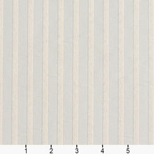 Load image into Gallery viewer, Essentials Upholstery Stripe Fabric / Ivory White