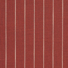 Load image into Gallery viewer, Essentials Heavy Duty Stripe Upholstery Drapery Fabric / Red White