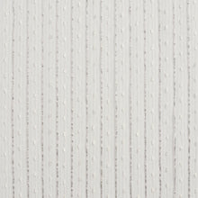 Load image into Gallery viewer, Essentials Sheer Fade Resistance Performance Drapery Stripe Fabric Silver / Opal