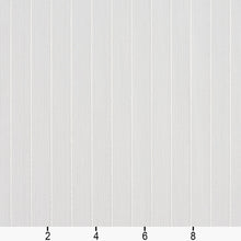 Load image into Gallery viewer, Essentials Sheer Fade Resistance Performance Drapery Stripe Fabric / White