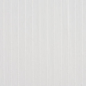 Essentials Sheer Fade Resistance Performance Drapery Stripe Fabric / White