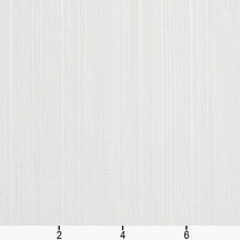 Load image into Gallery viewer, Essentials Sheer Fade Resistance Performance Drapery Stripe Fabric White / Cream
