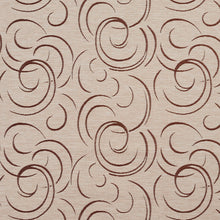 Load image into Gallery viewer, Essentials Taupe Beige Swirl Abstract Upholstery Fabric