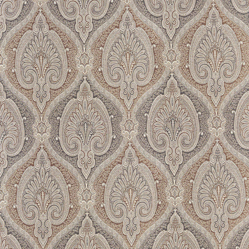 SCHUMACHER ODALISQUE FABRIC / TABAC