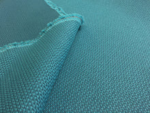 Load image into Gallery viewer, Turquoise Blue Mid Century Modern Water &amp; Stain Resistant Upholstery Fabric
