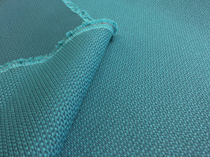 Turquoise Blue Mid Century Modern Water & Stain Resistant Upholstery Fabric