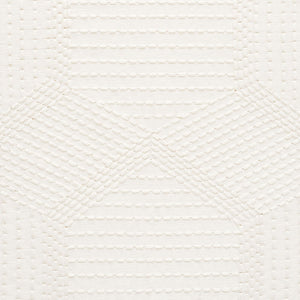 SCHUMACHER TORTUGA EMBROIDERY FABRIC / IVORY