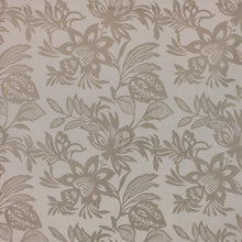 Load image into Gallery viewer, 2 Colors Botanical Drapery Upholstery Fabric Beige Greige Teal Floral / RMIL13