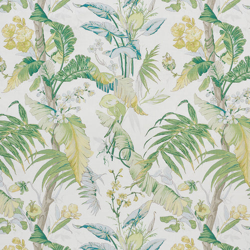 SCHUMACHER TROPIQUE FABRIC / CITRON