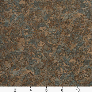 Essentials Heavy Duty Tan Beige Aqua Upholstery Fabric / Cornflower